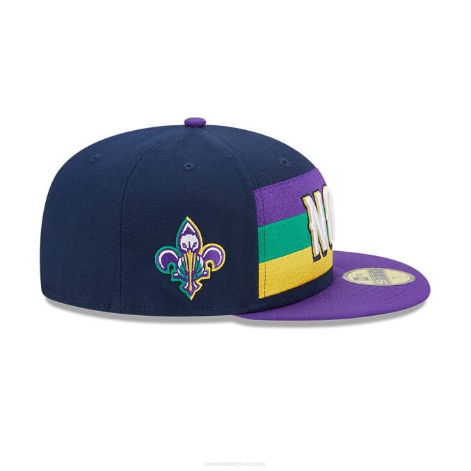 New Era new orleans pelicans authentics city edition marine 59fifty getailleerde pet BT241061