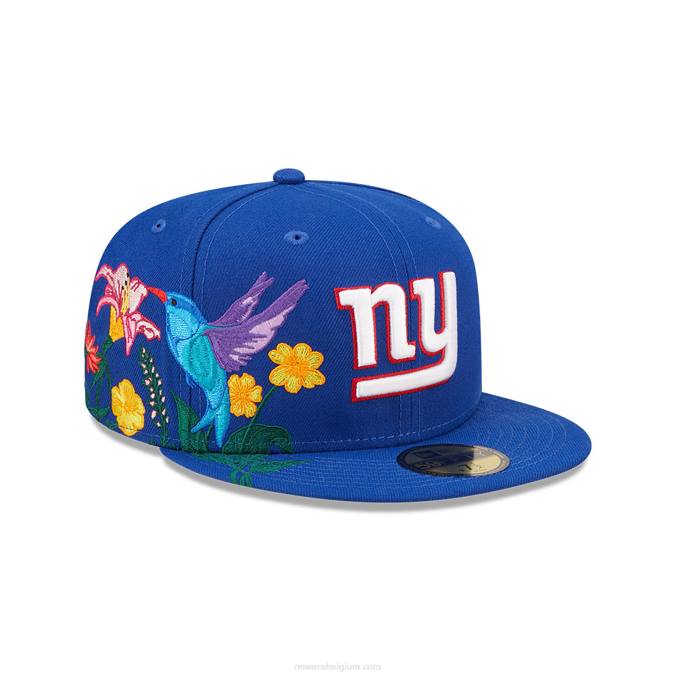 New Era new york giants nfl blooming blue 59fifty getailleerde pet BT2439