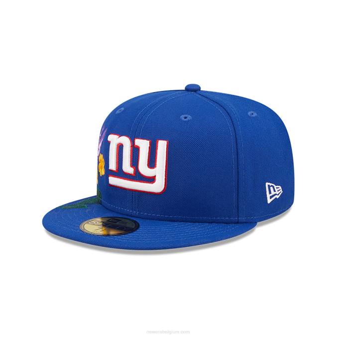 New Era new york giants nfl blooming blue 59fifty getailleerde pet BT2439