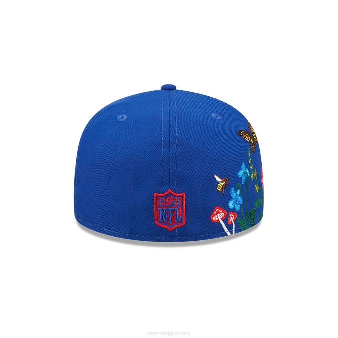 New Era new york giants nfl blooming blue 59fifty getailleerde pet BT2439