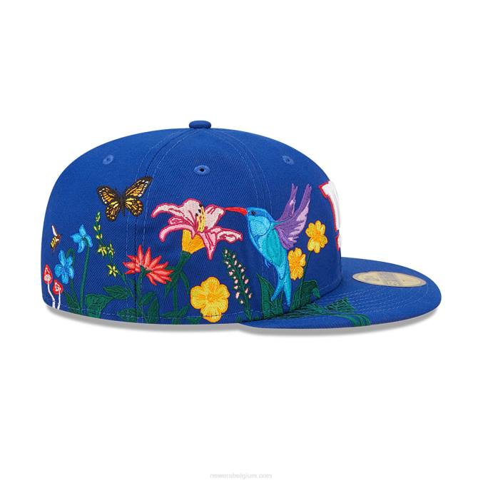 New Era new york giants nfl blooming blue 59fifty getailleerde pet BT2439