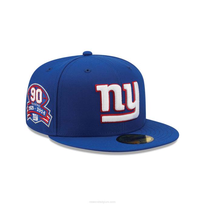 New Era new york giants nfl teams blauw 59fifty cap BT241014