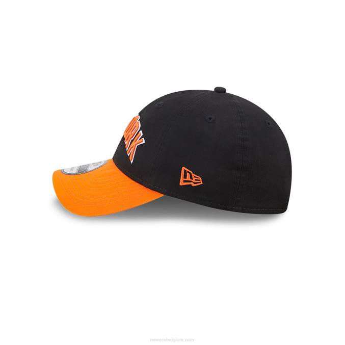 New Era new york knicks authentics city edition zwarte 9twenty verstelbare pet BT242243