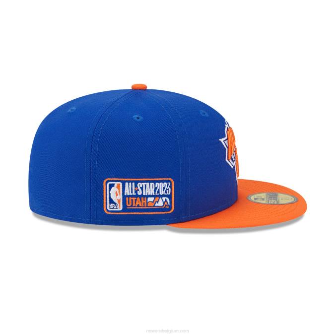 New Era new york knicks nba all star game blauwe 59fifty getailleerde pet BT24448