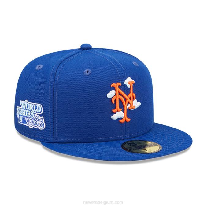 New Era new york mets comic cloud blue 59fifty getailleerde pet BT241265