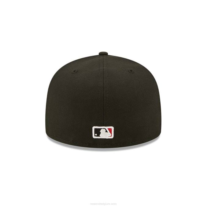 New Era new york mets fruit zwarte 59fifty getailleerde pet BT24958