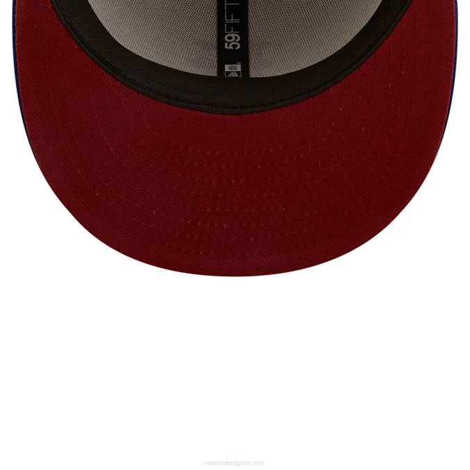 New Era new york mets herfst klassieke witte 59fifty pet BT241249