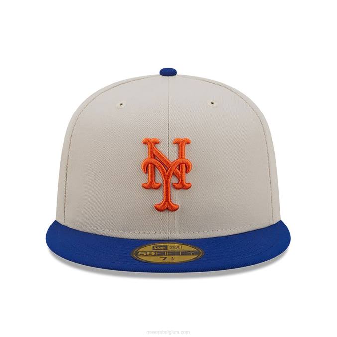 New Era new york mets herfst klassieke witte 59fifty pet BT241249
