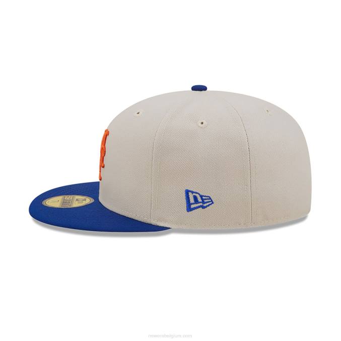 New Era new york mets herfst klassieke witte 59fifty pet BT241249