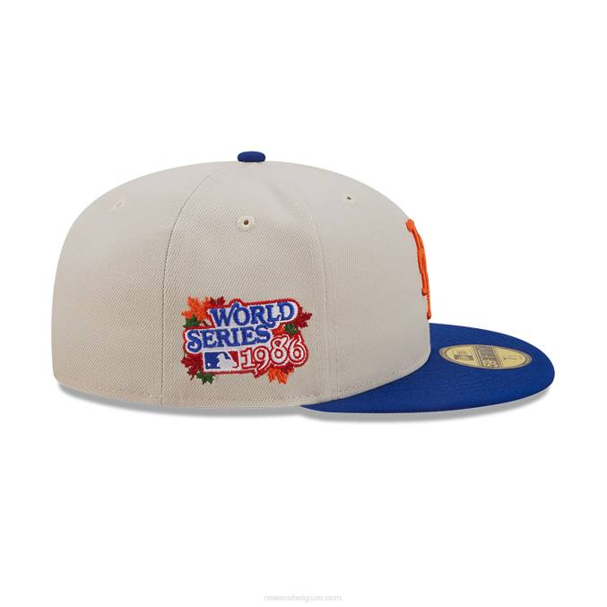 New Era new york mets herfst klassieke witte 59fifty pet BT241249