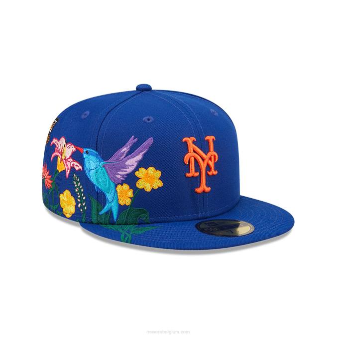 New Era new york mets mlb blooming blue 59fifty getailleerde pet BT241303