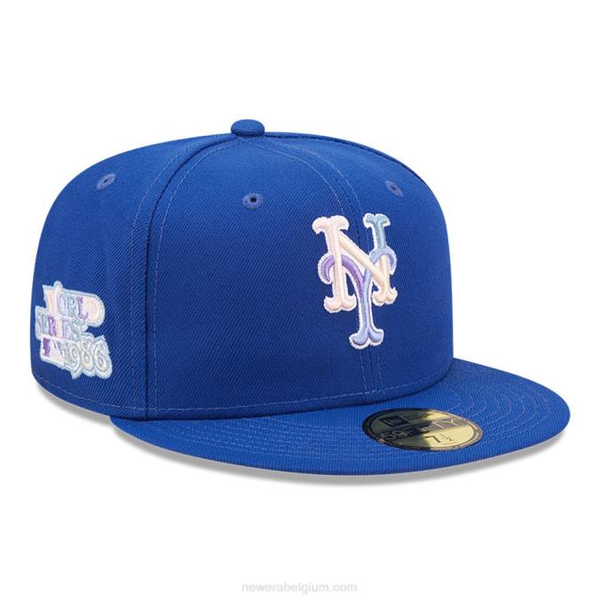 New Era new york mets mlb nightbreak team blauwe 59fifty getailleerde pet BT24969