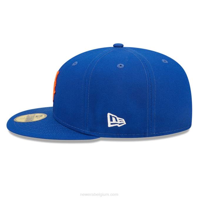 New Era new york mets mlb pop sweat blauwe 59fifty getailleerde pet BT24844