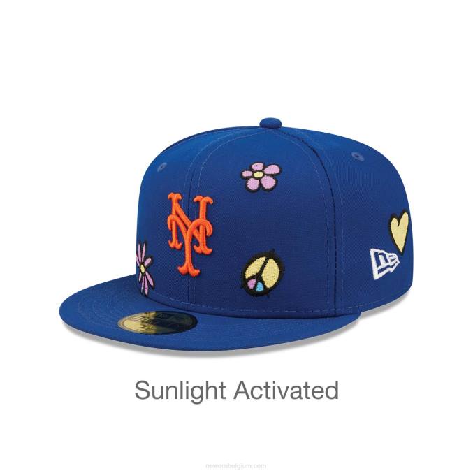 New Era new york mets mlb zonlicht pop marine 59fifty pet BT24425