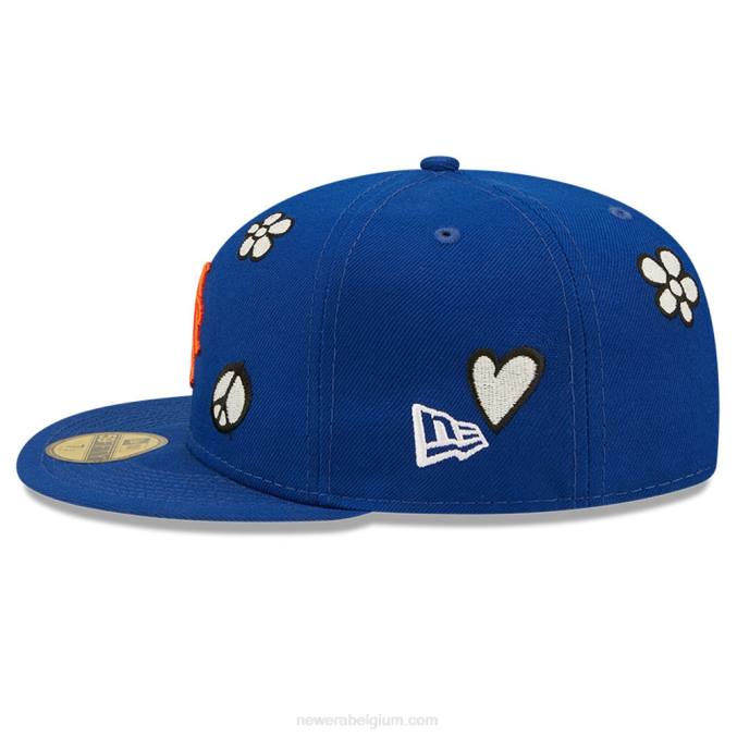 New Era new york mets mlb zonlicht pop marine 59fifty pet BT24425