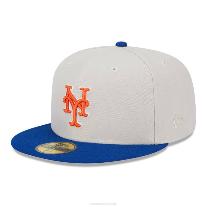 New Era new york mets varsity letter stone 59fifty getailleerde pet BT245