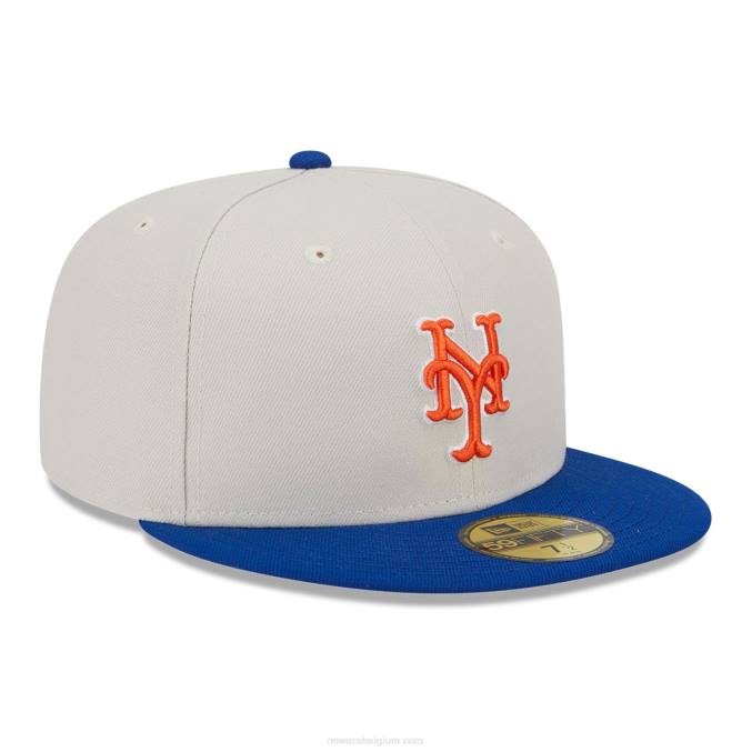 New Era new york mets varsity letter stone 59fifty getailleerde pet BT245