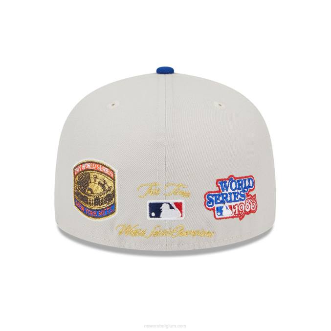 New Era new york mets varsity letter stone 59fifty getailleerde pet BT245