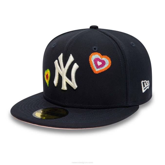 New Era new york yankees chain stitch hart marine 59fifty fitted cap BT24948