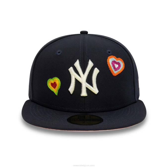 New Era new york yankees chain stitch hart marine 59fifty fitted cap BT24948