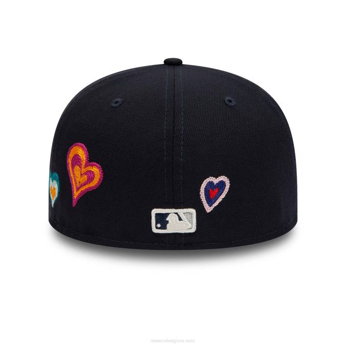 New Era new york yankees chain stitch hart marine 59fifty fitted cap BT24948