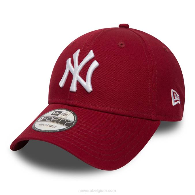 New Era new york yankees essentiële rode 9forty cap BT241526