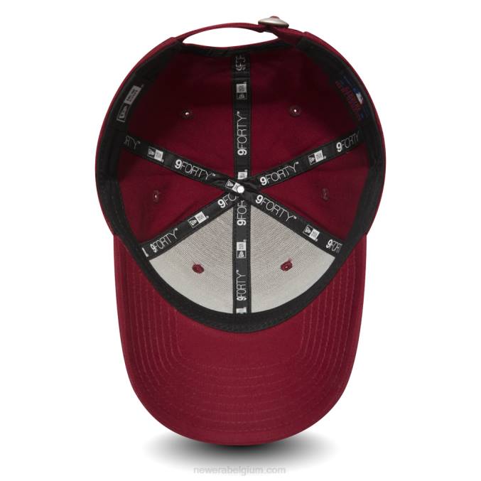 New Era new york yankees essentiële rode 9forty cap BT241526