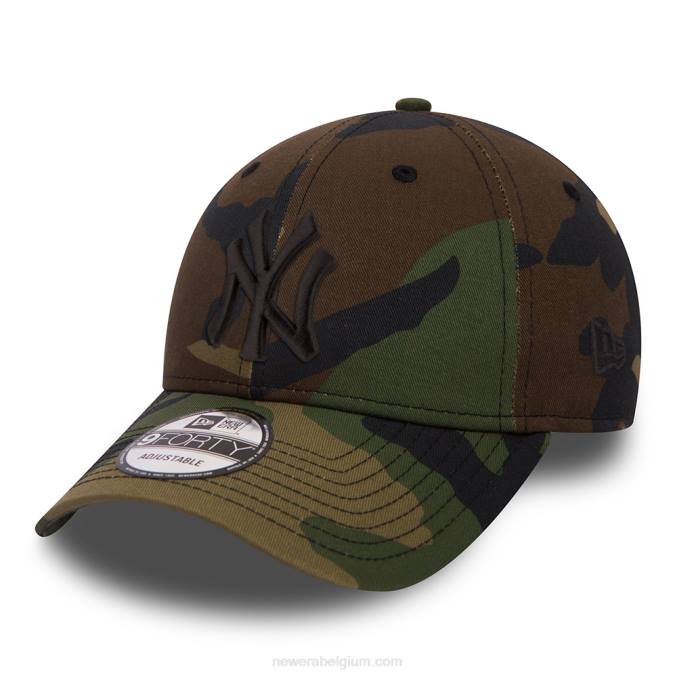 New Era new york yankees essential camo 9forty cap BT241559