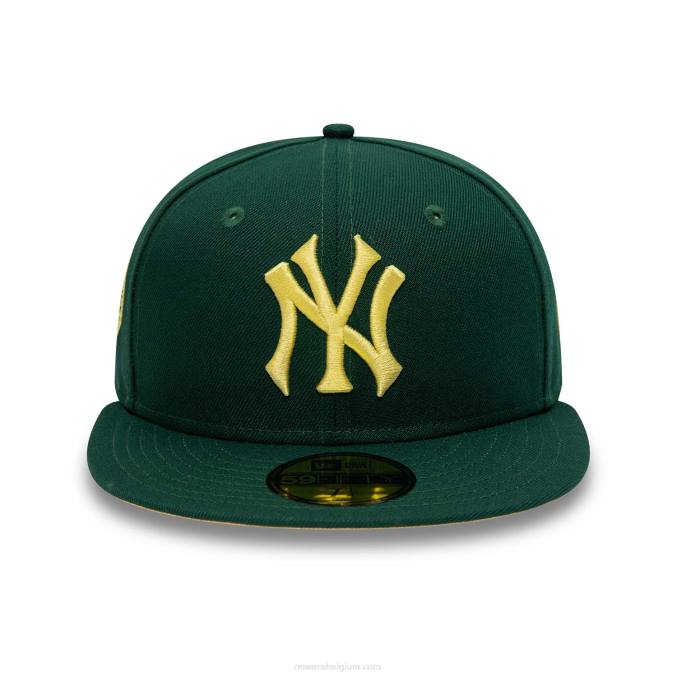 New Era new york yankees forest green 59fifty getailleerde pet BT241234