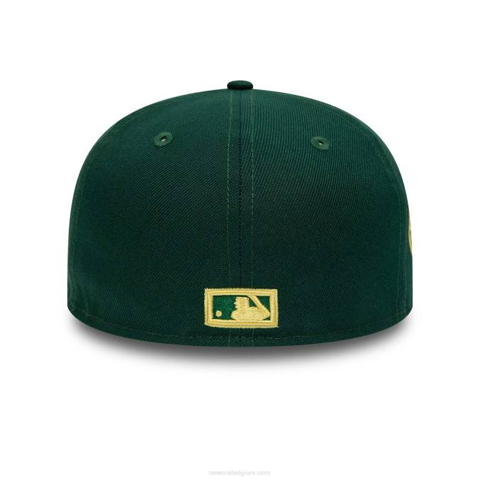 New Era new york yankees forest green 59fifty getailleerde pet BT241234