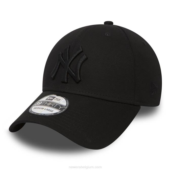 New Era new york yankees klassieke zwarte 39thirty pet BT242209