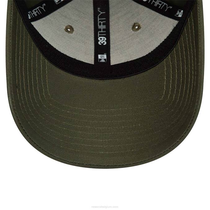 New Era new york yankees league essentiële groene 39thirty stretch fit pet BT242189