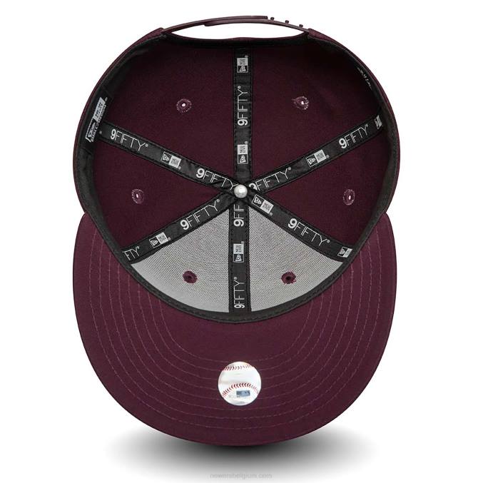 New Era new york yankees mlb essentiële donkerpaarse 9fifty pet BT241987