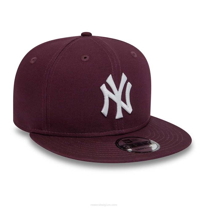 New Era new york yankees mlb essentiële donkerpaarse 9fifty pet BT241987