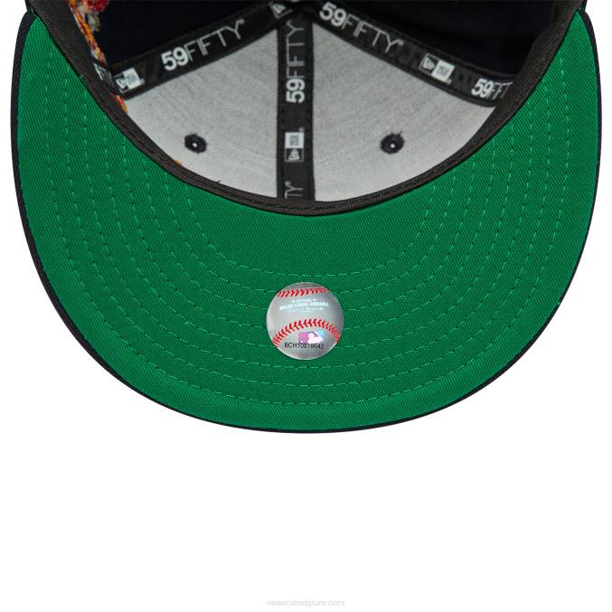 New Era new york yankees mlb floral navy 59fifty getailleerde pet BT24319