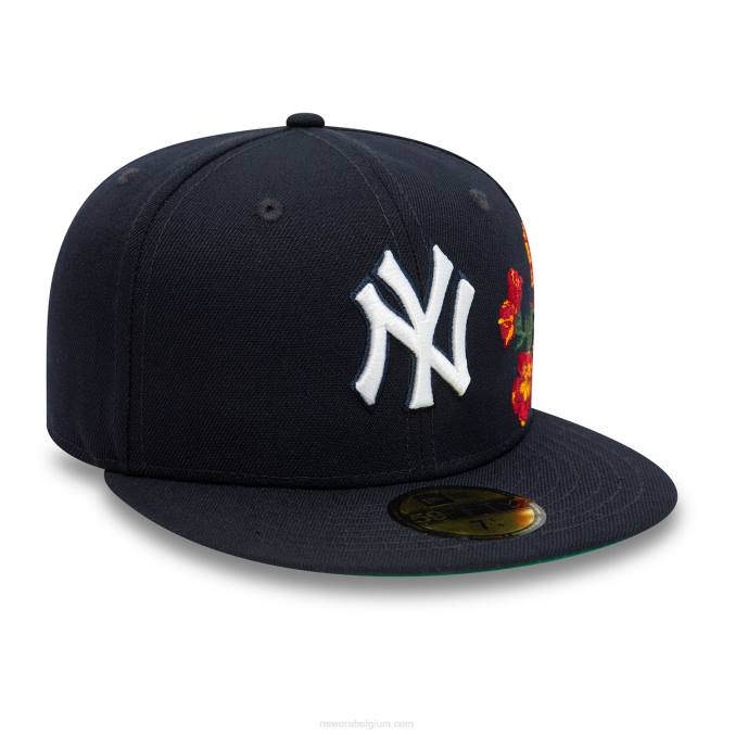 New Era new york yankees mlb floral navy 59fifty getailleerde pet BT24319
