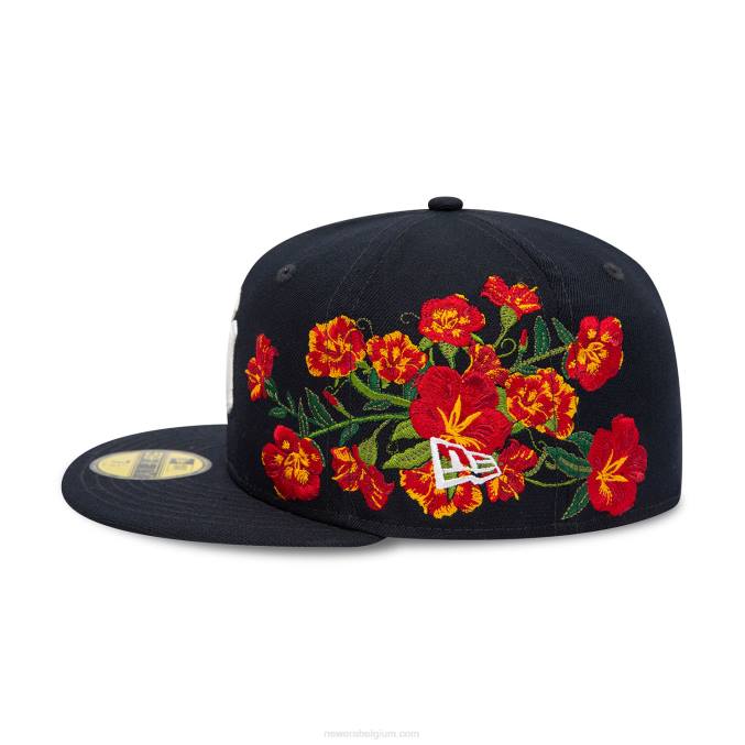 New Era new york yankees mlb floral navy 59fifty getailleerde pet BT24319
