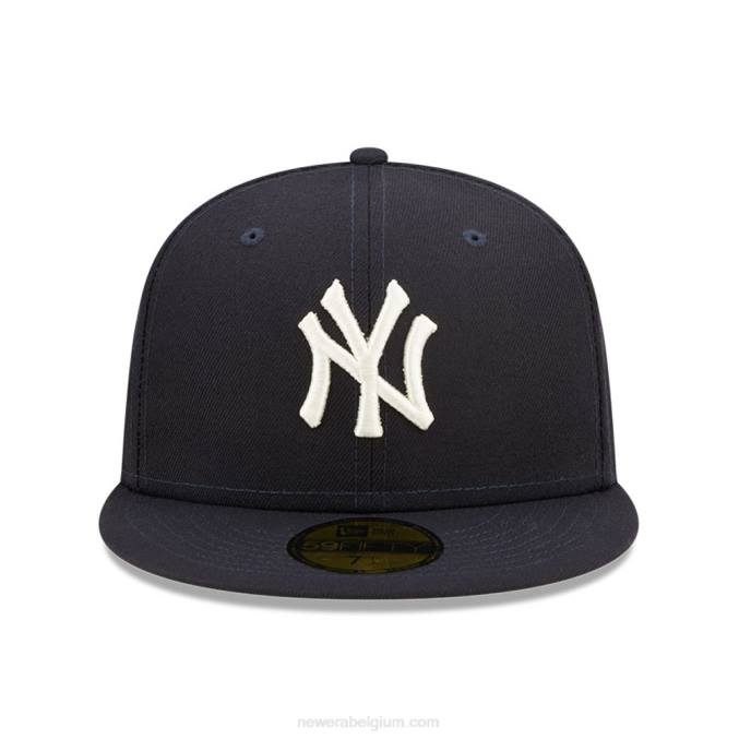 New Era new york yankees mlb pop sweat navy 59fifty getailleerde pet BT24904