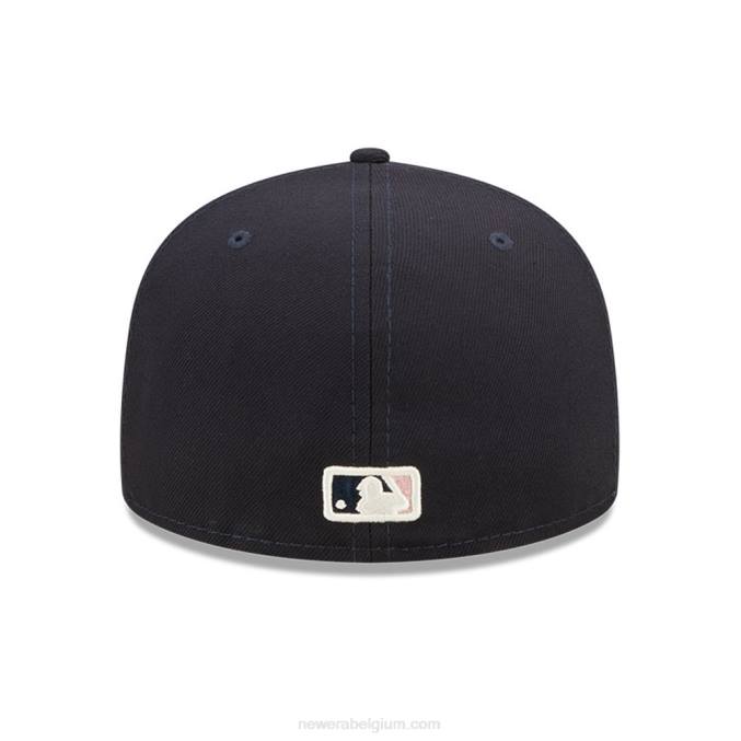 New Era new york yankees mlb pop sweat navy 59fifty getailleerde pet BT24904