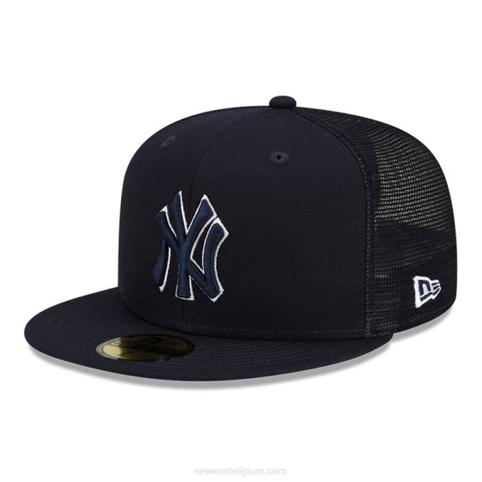 New Era new york yankees mlb slagoefening marine 59fifty cap BT249