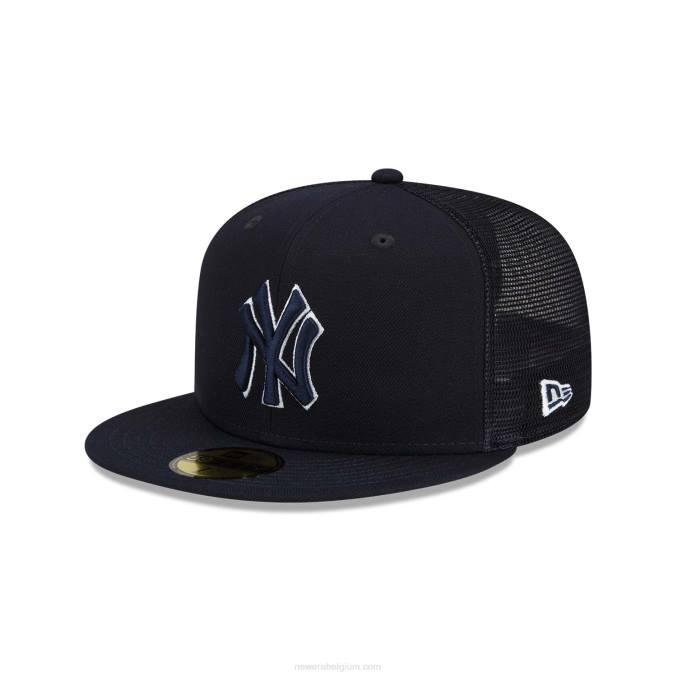 New Era new york yankees mlb slagoefening marine 59fifty cap BT249