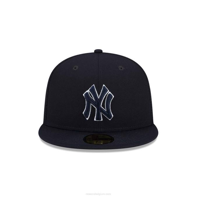 New Era new york yankees mlb slagoefening marine 59fifty cap BT249