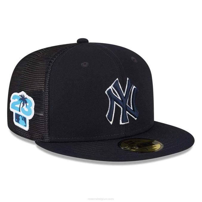 New Era new york yankees mlb spring training blauwe 59fifty pet BT24983