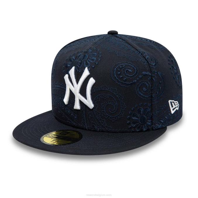 New Era new york yankees mlb swirl blauwe 59fifty pet BT24341