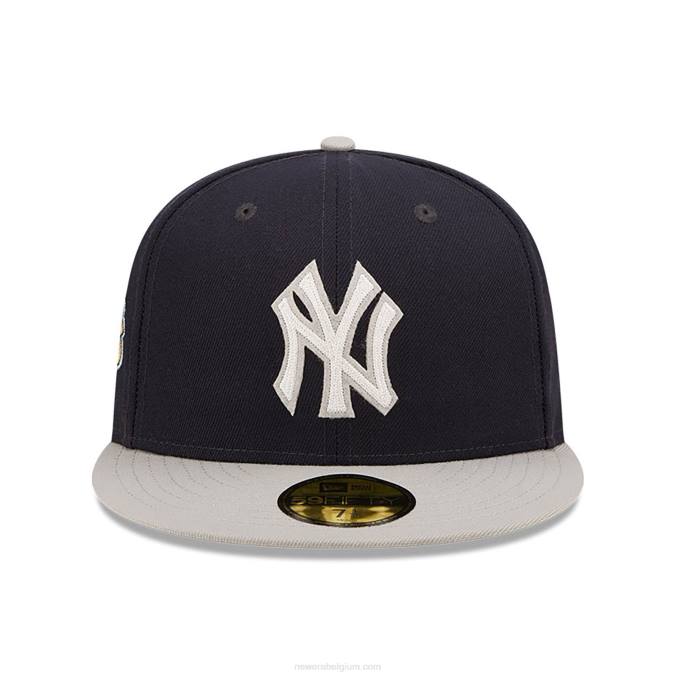 New Era new york yankees ne letterman marine 59fifty getailleerde pet BT24464