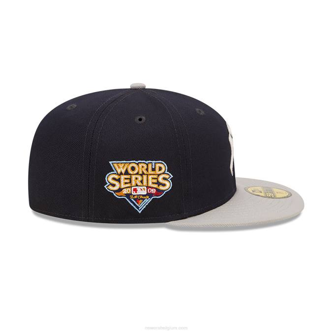 New Era new york yankees ne letterman marine 59fifty getailleerde pet BT24464