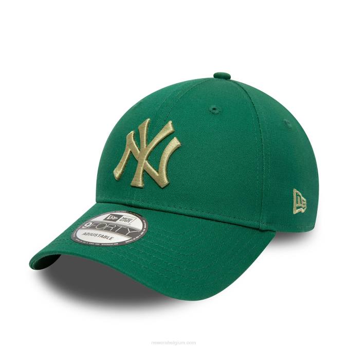 New Era new york yankees seizoensgroen 9forty verstelbare pet BT241766