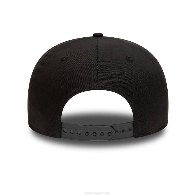 New Era nfl logo schild zwarte 9fifty snapback pet BT242053