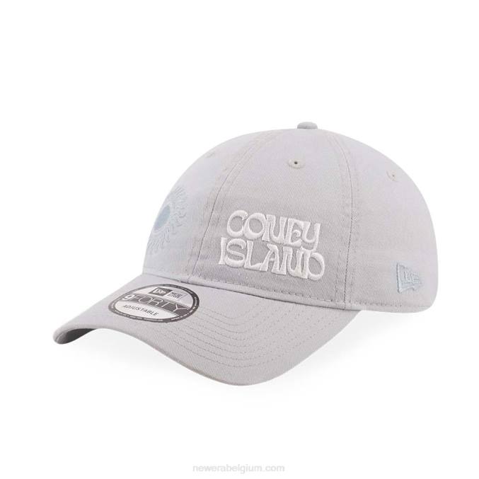 New Era nyc beach snow grey 9forty verstelbare pet BT241537