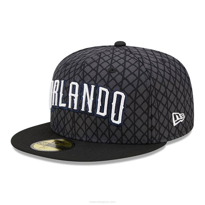 New Era orlando magic authentics city edition donkergrijze 59fifty fitted cap BT24213